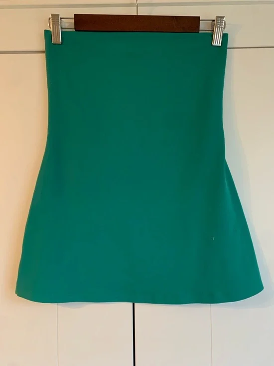 Susana Monaco Strapless Tube Top in Garden Green Small - Picture 2 of 4